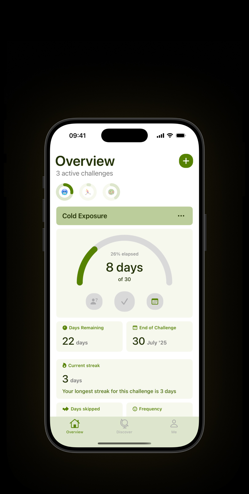 Megic task management app interface